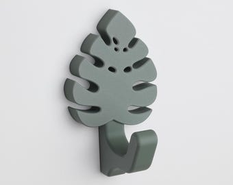 モンステラウォールフック｜植物をテーマにした部屋の装飾
