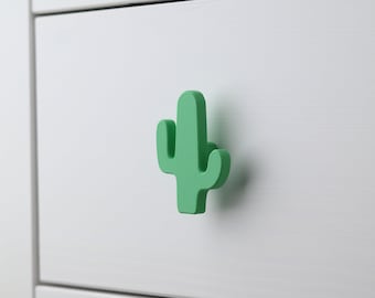 Cactus Drawer Knob | cute desert themed dresser pull