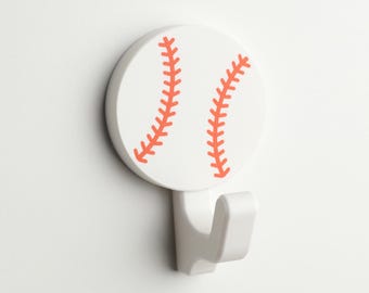 Baseball Wall Hook | sports themed kids room