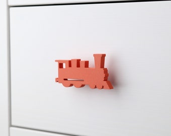 Train Drawer Knob for dressers in nursery or kids room