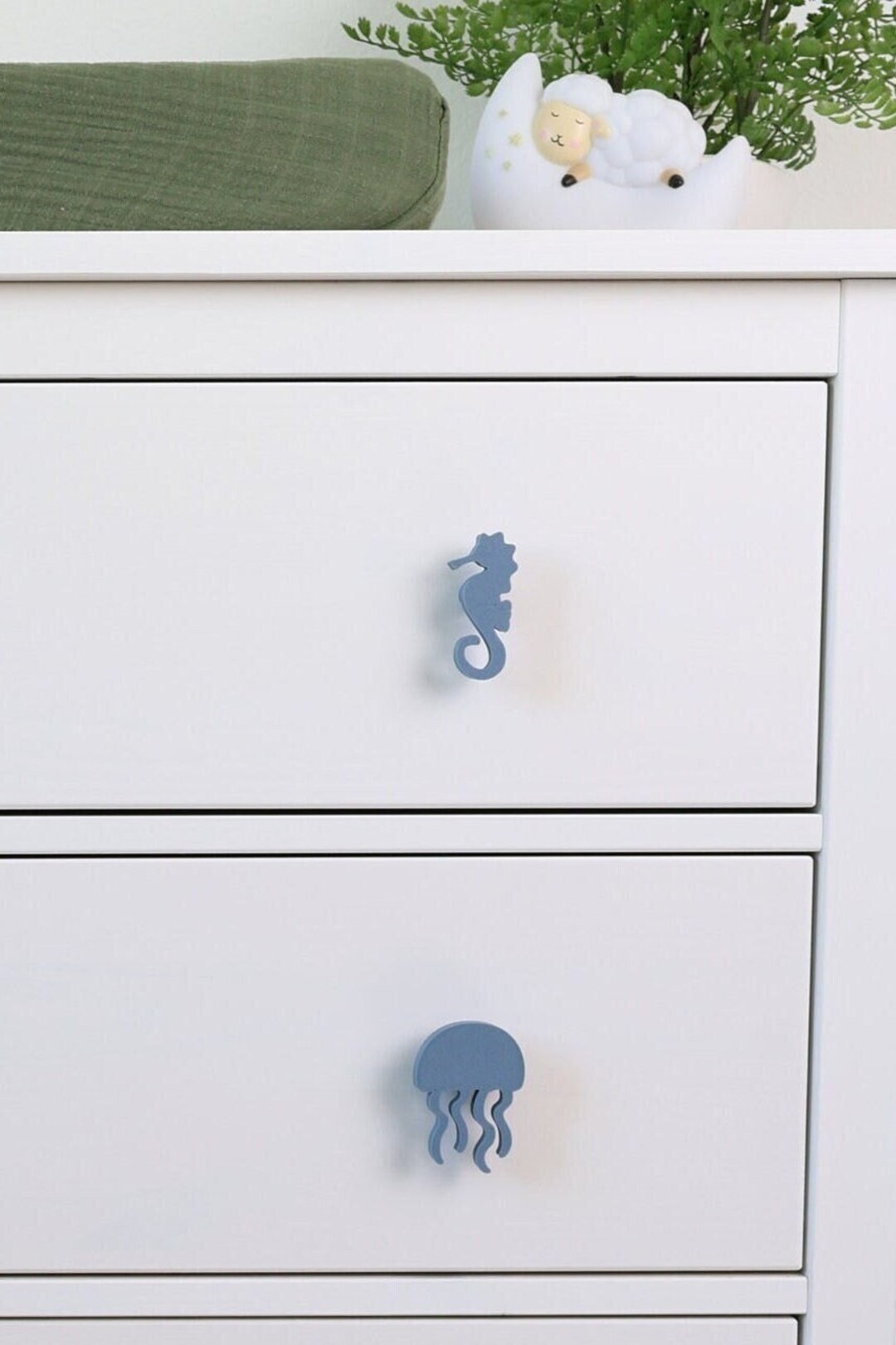 Ocean Animal Drawer Pulls for Dressers in Nursery or Kids Room Etsy