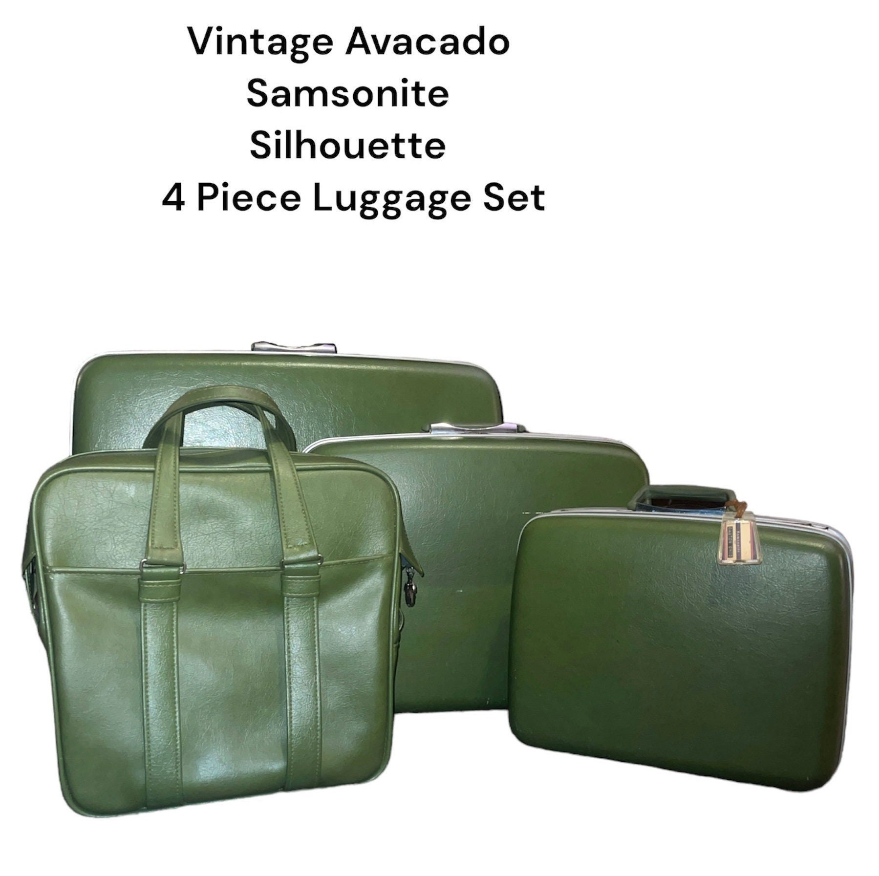 Vintage Luggage Set - Beautiful Condition