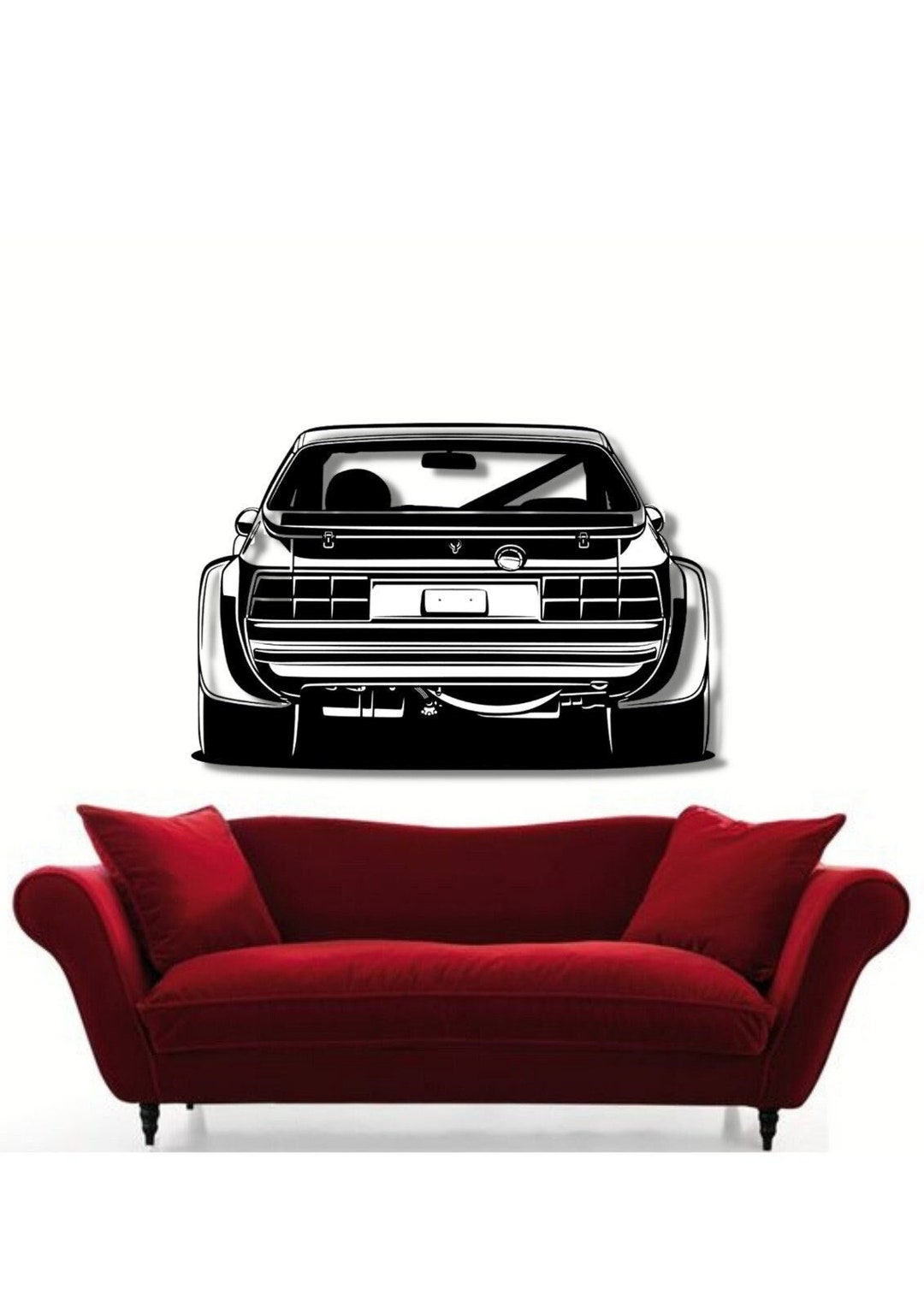 1981 IMSA Detailed Silhouette Metal Wall Art,car ,wall Art,custom Car