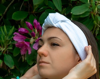 Turbante de pelo elegante \ Diadema para mujer \ Accesorios para el cabello para mujeres \ Diademas para el cabello para niñas \ Vendedor de Polonia