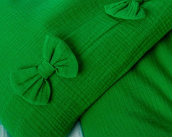 Housse de coussin en mousseline naturelle faite main avec noeuds ou volants, taies d'oreiller pour oreillers, oreiller bio 100 % coton, taie d'oreiller