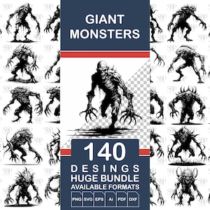 Monstruo Svg, Paquete Demonio Svg, Archivo De Corte De Diablo Svg, Camiseta Demoniaca Svg, Monstruo Vector, Clipart De Monstruo, Demonio Svg Png, Camiseta Svg Aterradora