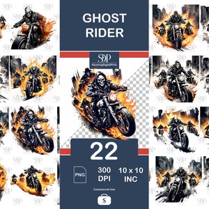 22 Ghost Rider Png Bundle, High Quality Png, Ghost Rider Transparent Png,Ghost Rider Clipart,Ghost Rider Png, Grim Reaper Png,Commercial Use