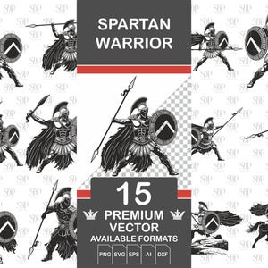 Espartano Svg, Pacote Espartano Svg, Guerreiro Espartano Svg, Capacete Espartano Svg, Silhueta Espartana, Dxf Espartano, Clipart Espartano, Soldado Romano Svg
