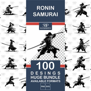 100 Samurai SVG BUNDLE, Ronin Samurai Tatto Svg,Japanese Samurai Svg,Samurai Clipart,Samurai Silhouette,Samurai Svg Vector,Commercial Use