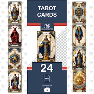24 cartas de tarot, cartas de tarot png, paquete de tarot png, png de alta calidad, png transparente, imágenes prediseñadas de cartas de tarot, cartas de tarot completas, uso comercial