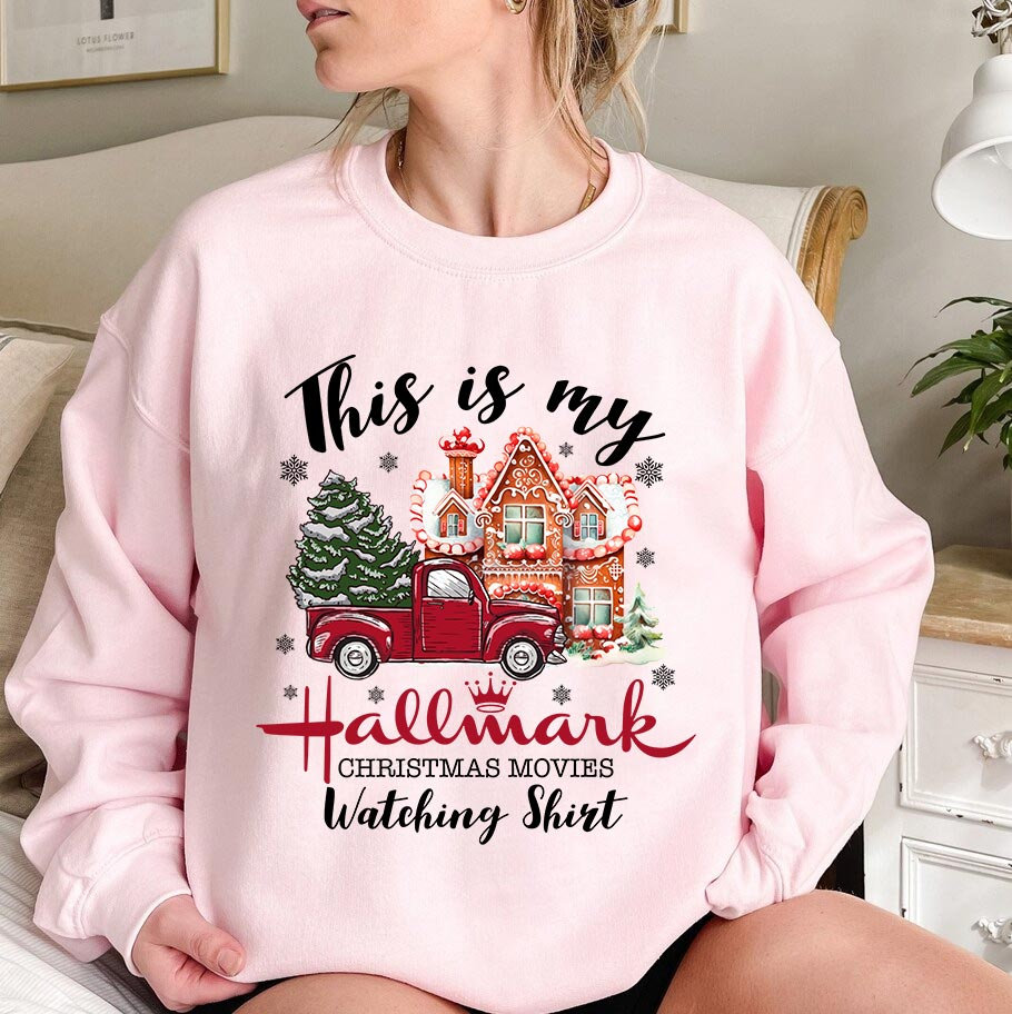 Hallmark christmas hotsell watching sweatshirt