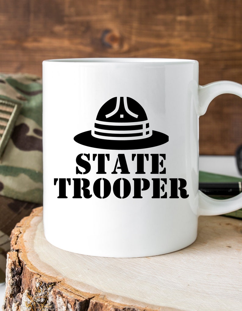State Police Coffee Mug State Trooper Coffee Cup Law Enforcement Gifts