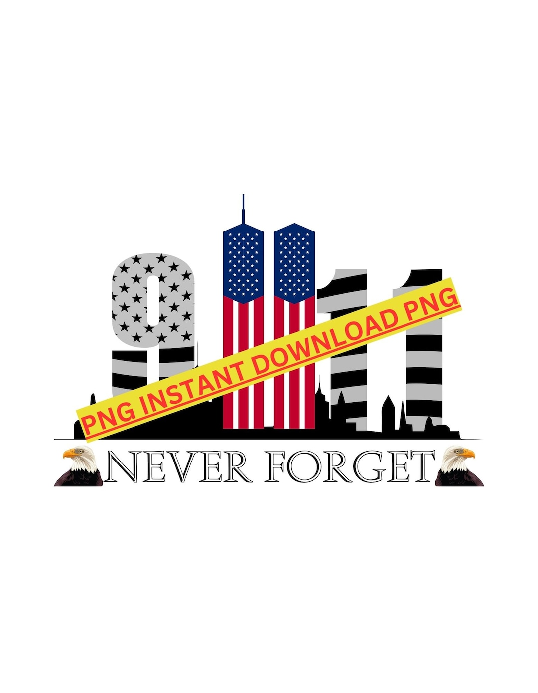 911 Png Nine Eleven Png September 11th Png Twin Towers Png NYC Png New ...