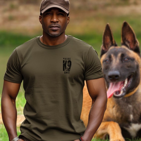 Zero Bark Thirty Belgian Malinois Military Dog Unit K-9 T-Shirt Zero Bark Thirty Belgian Malinois Military Dog Unit K-9 T-Shirt