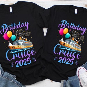 Womens Birthday,Family Cruise Bday,Birthday Cruise 2025,Birthday Cruise Shirt,Birthday Cruise Crew Shirts,,Bday Cruise Party Shirts,