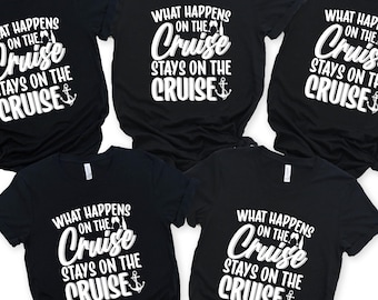 Funny Cruise  Shirt, Cruise Family Shirt, Vacation Travel Tee, Group Cruise Outfit, Ship Trip Shirt