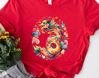 Year Of The Dragon Sweatshirt, Chinese New Year Sweatshirt, Chinese Dragon Sweate,r Lunar New Year 2024,  birthday shirt