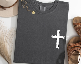 GOAT Cross DTF Transfer | Ready to Press Greatest Of All Time Christian Iron On | Shirt