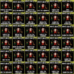Funny Christmas DTF Transfer: Matching Family Designs,christmas iron on custom mostlikely to image 8