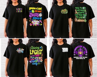VBS 2026 Shirt, Vacation Bible School Shirt, Custom VBS Shirts for Kids and Volunteers, Illumination Station VBS T-shirt, Church Camp Tee