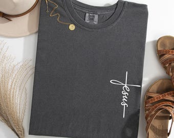 I Left It In The Water Baptism - Jesus Cross Christian Tee | Customizable Church Group Gift | Shirt