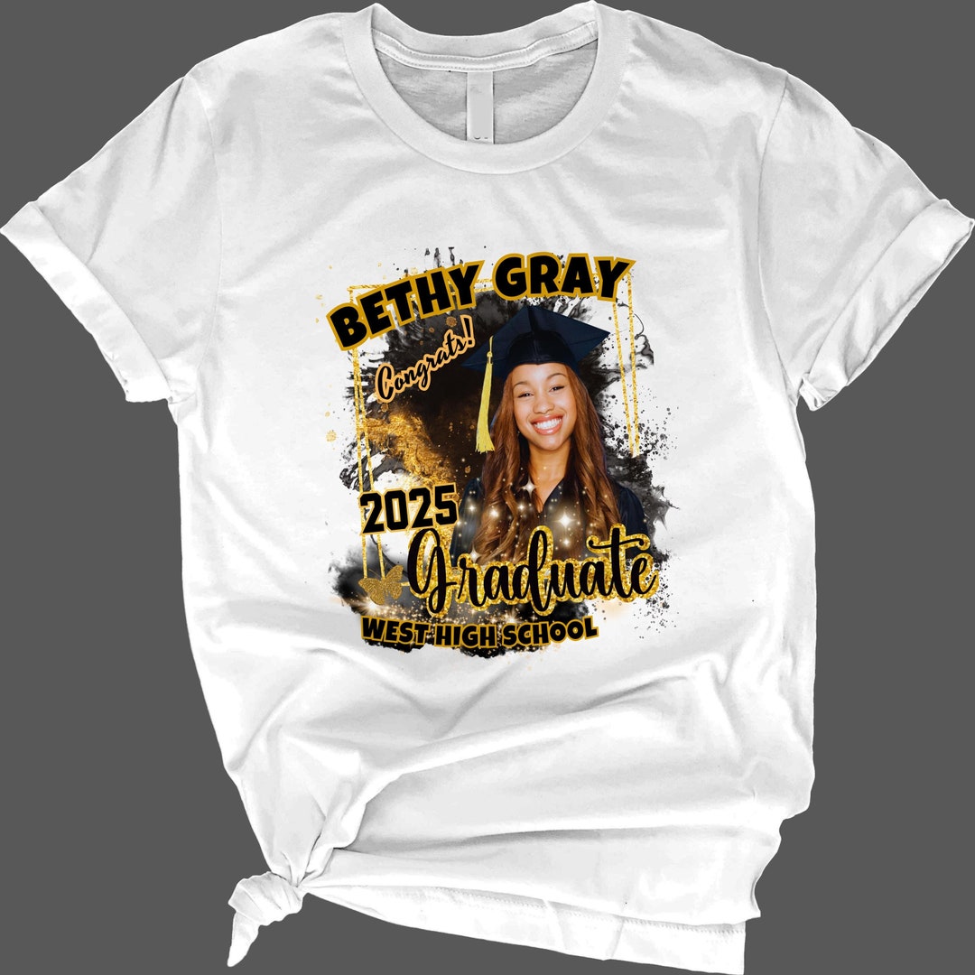 Graduate 2025 Shirt,custom Graduate Gift,group 2025 Grad Tees ...