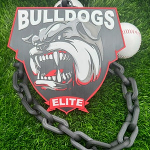 Custom 3D Printed Turnover Oversized Sports Chains MVP Player of the ...