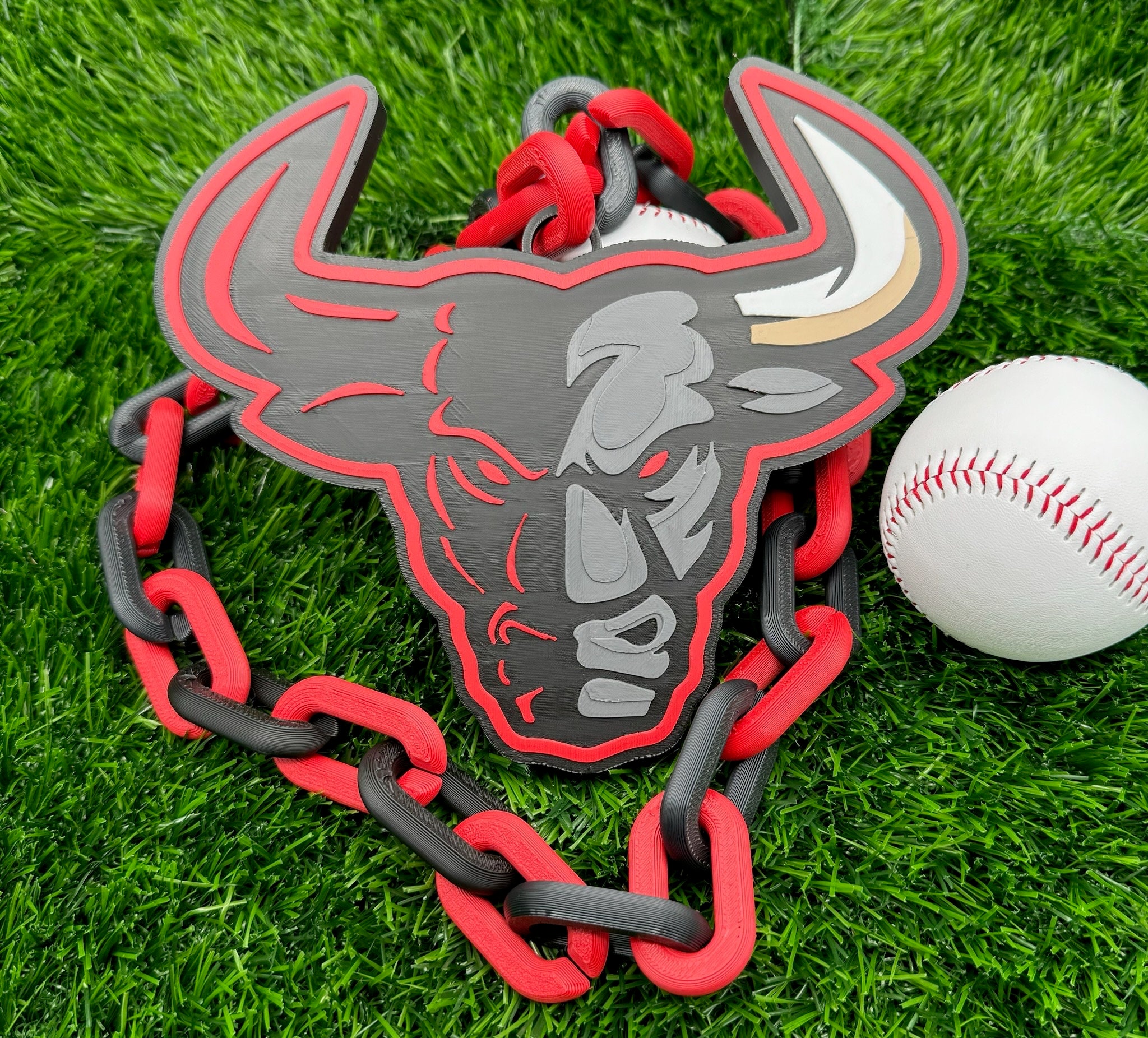 Custom 3D Printed Turnover Oversized Sports Chains