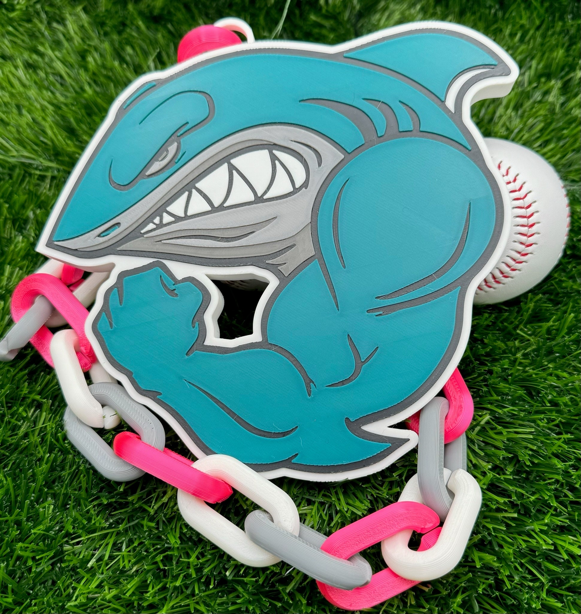 Custom 3D Printed Turnover Oversized Sports Chains