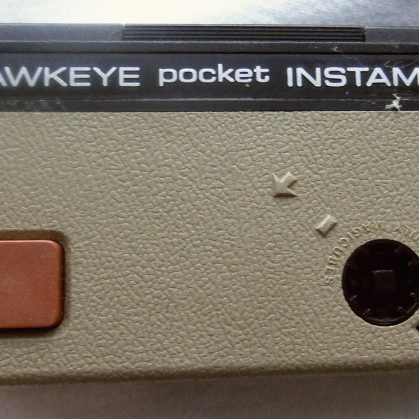 Kodak Hawkeye pocket Instamatic camera, uses 110 film and flash cubes, from the 1970s