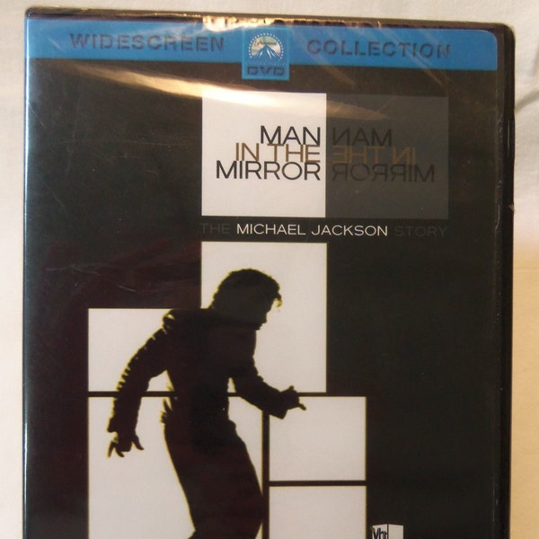 Man in the Mirror: Michael Jackson widescreen DVD from 2004, new in unopened factory sealed package - "A VH1 Original Movie"