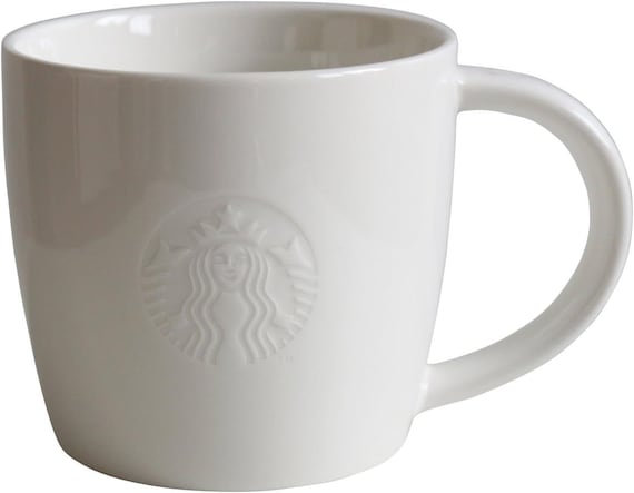 STARBUCKS 11017135 Coffee Mug White Coffee Mug Collectors Grande