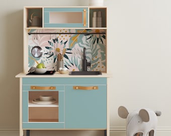 Floral Stickers for IKEA DUKTIG Play Kitchen