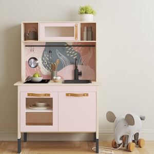 IKEA Spielküche Hack: Boho Aufkleber, Möbelfolie Abziehbilder