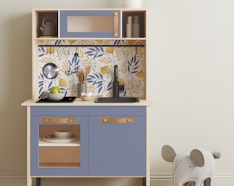 Boho-inspired Ikea DUKTIG Kitchen Decal Set - Chic Accessories for a Stylish Upgrade,   Ikea Duktig Kitchen Stylish Hack: Kitchen Decals Set