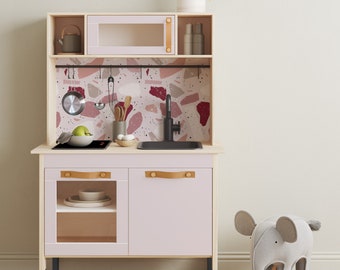 IKEA DUKTIG Play Kitchen Marble Decal Stickers