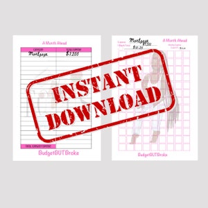Ein Monat im Voraus A6 pdf-Formulare
