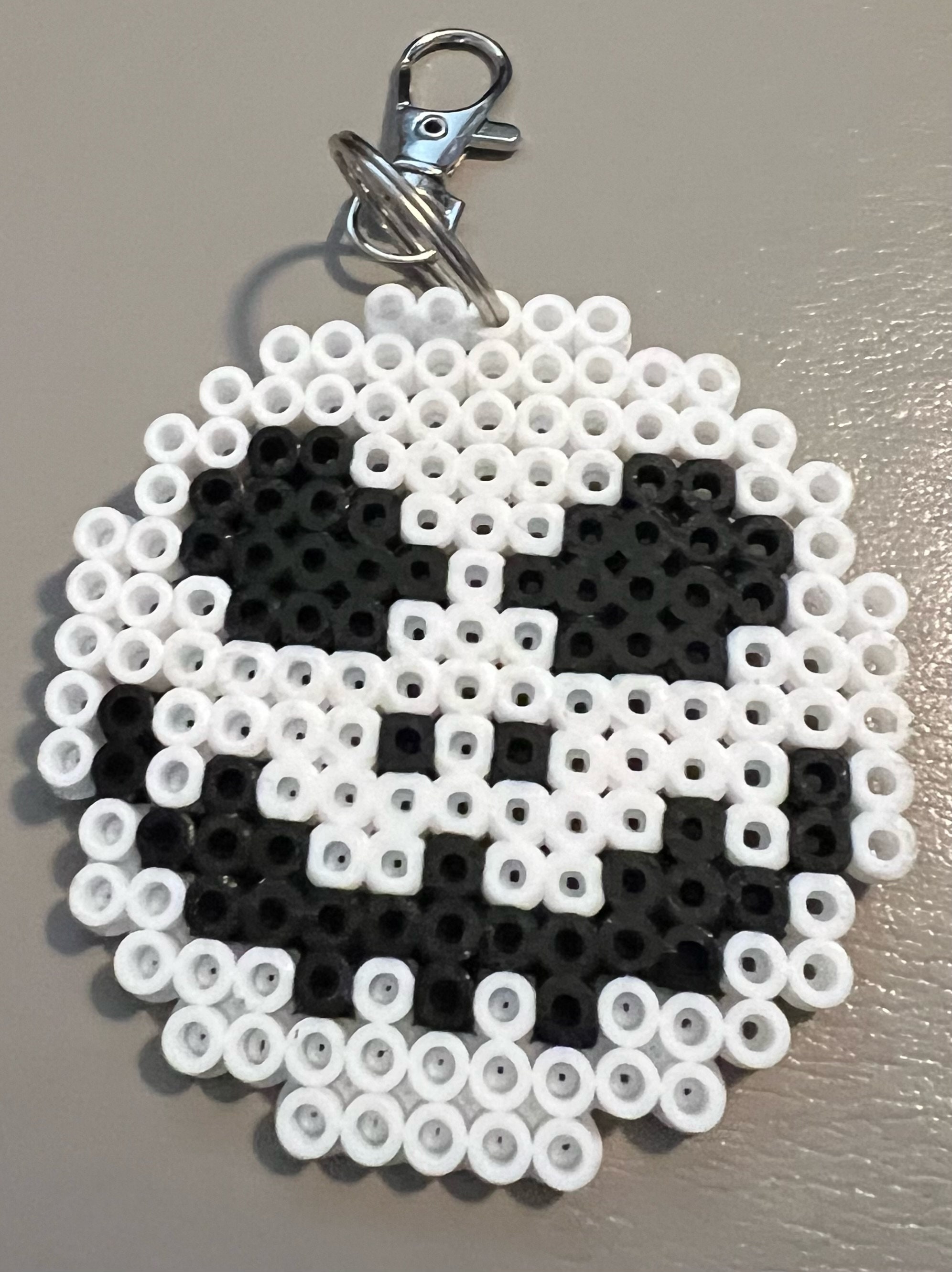 Kawaii Cat 8bit Pixel Perler Beads Art, Can Be Fridge Magnet, Keychain,  Phone Charm and Badge. 