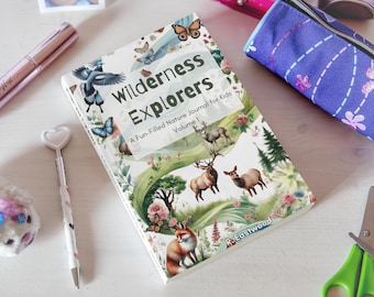 Journal de la nature Wilderness Explorers pour enfants - Activités STEAM en plein air