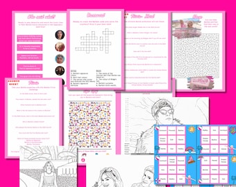 Party Games and Activities for adults and teens- barb party game