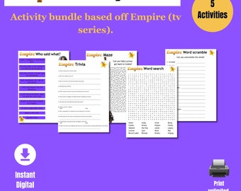Empire Tv Series Party Games for adults