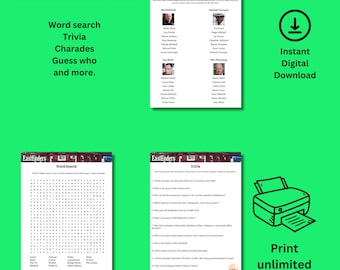 Eastenders Party Games and Activities for adults