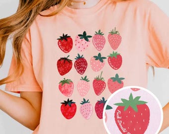 FDT Boxy Tee, Subtle Anti Trump Shirt, Cute Strawberry Crop Top, Fuck Donald Trump, Berry Comfort Colors Tee Tank, Resist Shirt Gift