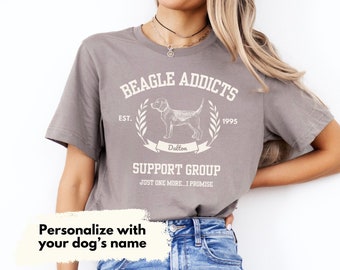 Camisa Beagle personalizada, camiseta Beagle mamá, camiseta personalizada para perros, regalos Beagle para amantes de Beagle, sudadera Beagle camiseta personalizada para mamá de perro