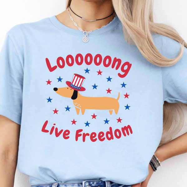 4th of july dachshund shirt