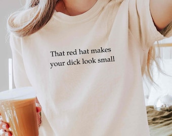 Camiseta corta anti-Maga, camiseta feminista con colores cómodos, camiseta de resistencia, camiseta liberal divertida, camiseta "Fuck Trump", camiseta desquiciada, regalo