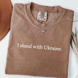 I Stand With Ukraine Shirt, Anti Trump Sweatshirt, Support Ukraine T-shirt, Activist Protest Tee, Liberal Democrat Shirt, Pro Ukraine Shirt