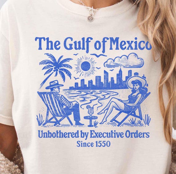 Gulf of Mexico Shirt, Anti Trump Comfort Colors® Tee Gift for Democrat, Fuck Trump Progressive Liberal Funny Political Tee, Resist Shirt