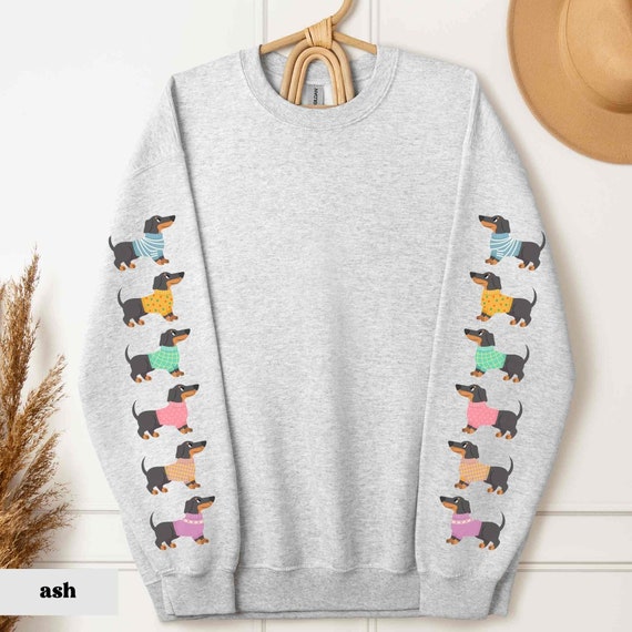 Dachshund Sweatshirt, Weiner Dog Hoodie, Dachshund Mom Gift, Dachshund Gifts, Dog Lover Crewneck, Doxie Mom Shirt, Miniature Dachshund Shirt