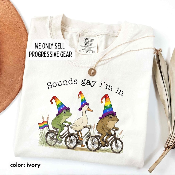 Off To LGBTQ Pride Shirt, Lesbian Gay Shirt, Human Rights Shirt, Funny Comfort Colors Tee, Rainbow Pride Tee, Trans Rights, Frog Toad Tee